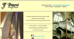 Desktop Screenshot of jf-dupont.com